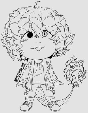 Chibi - Line Art - $10