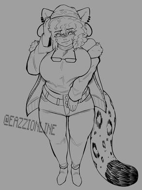 Full Body - Line Art - $25