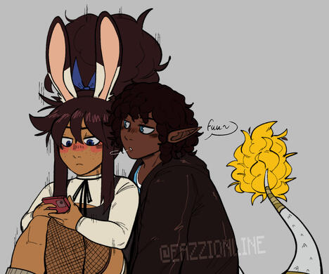 Half Body - Flats - + Extra Character - $29